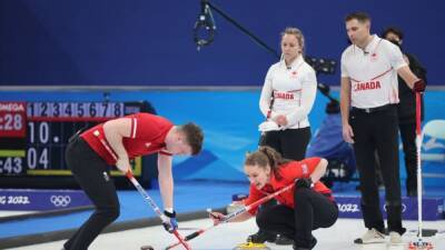 Bruce Mouat - John Morris - Curling-Britain suffer first defeat, Italy lead mixed doubles standings - channelnewsasia.com - Britain - Sweden - Switzerland - Italy - Usa - Australia - Canada - Norway - China - Beijing
