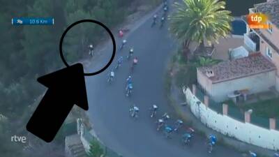 Un ciclista hace saltar las alarmas en Valencia tras salirse y desaparecer monte abajo