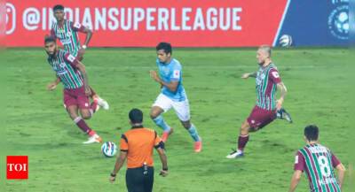 ISL: Mumbai City, ATK Mohun Bagan settle for 1-1 draw - timesofindia.indiatimes.com - India -  Mumbai