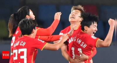 China stun Japan in AFC Women's Asian Cup semis, face Korea in final