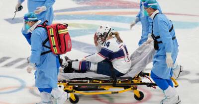 US hockey star Brianna Decker out of Winter Olympics after suffering serious leg injury - msn.com - Russia - Finland - Usa - Beijing -  Sochi - county Canadian