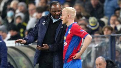 Derby County - Patrick Vieira - Will Hughes - Crystal Palace midfielder Will Hughes keen for long FA Cup - bt.com