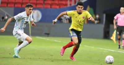 Copa America - Johan Cruyff - Luis Díaz - Watch: Liverpool’s Luis Diaz skips past defender with sensational turn - msn.com - Manchester - Colombia - Argentina - Peru