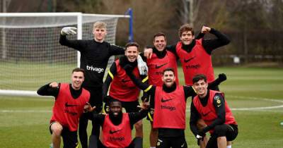 Thomas Tuchel - Timo Werner - Marcos Alonso - Kai Havertz - Antonio Rudiger - Romelu Lukaku battle, Ben Chilwell alternative emerges: Three things spotted in Chelsea training - msn.com -  Leicester -  Chelsea
