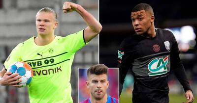 Pique warns Haaland to avoid joining the same team as Mbappe - msn.com - Spain