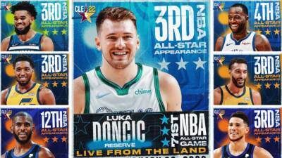Devin Booker - Kevin Durant - Luka Doncic - Jason Kidd - Los suplentes del Oeste para el All Star Game 2022 de Cleveland - en.as.com -  Kentucky - Slovenia - state Louisiana - county Curry