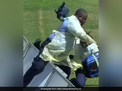 Vivian Richards Stadium - Watch: Hilarious Video Involving Medical Staff At U19 World Cup Goes Viral - sports.ndtv.com - Australia - India - Afghanistan