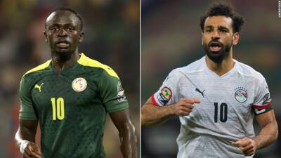 Mohamed Salah - Liverpool stars Mohamed Salah and Sadio Mane to face off in AFCON final - edition.cnn.com - Qatar - Algeria - Egypt - Cameroon - Senegal - Comoros