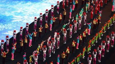 In pictures: The Olympics opening ceremony in Beijing