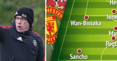 Cristiano Ronaldo - Ralf Rangnick - Marcus Rashford - Paul Pogba - Jadon Sancho - Luke Shaw - Alex Telles - Louis Van-Gaal - How Manchester United should line up vs Middlesbrough in FA Cup fixture - manchestereveningnews.co.uk - Manchester - Germany - Brazil -  Sancho - county Henderson