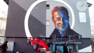 Michael Schumacher - Bosnia honours F1 great Michael Schumacher with mural - in pictures - thenationalnews.com - Switzerland - Bosnia And Hzegovina - county Geneva - county Lake
