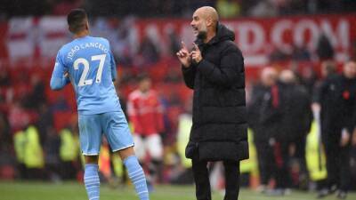 Guardiola, sobre Cancelo: "No estábamos de acuerdo en muchas cosas" - en.as.com - Manchester