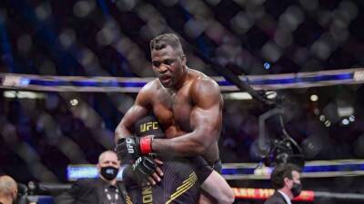 Francis Ngannou - Francis Ngannou retains heavyweight title after points win over Ciryl Gane at UFC 270 - thenationalnews.com - France - Brazil - Cameroon - state California