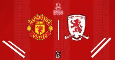 Ralf Rangnick - Paul Pogba - Jesse Lingard - Alex Telles - Eric Bailly - David De-Gea - United Manchester - Edinson Cavani - Grosvenor Sport - Hannibal Mejbri - Manchester United vs Middlesbrough LIVE team news, predicted line ups and FA Cup score updates - manchestereveningnews.co.uk - Britain - Manchester