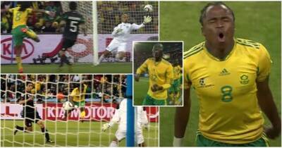 Peter Drury - Greatest commentary ever? Peter Drury's epic reaction to Tshabalala's goal at 2010 World Cup - givemesport.com - Britain - Mexico - South Africa -  Johannesburg