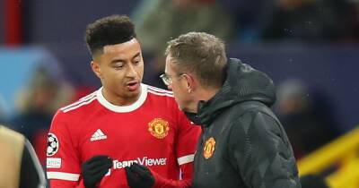 Manchester United told damning impact Ralf Rangnick and Jesse Lingard dispute will have