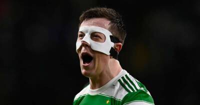 Celtic address Kris Boyd comments over Rangers players 'testing out' Callum McGregor face mask