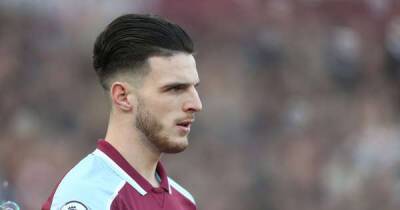 David Moyes - Mateo Kovacic - West Ham - Ham United - Paul Merson - Chelsea issued Declan Rice transfer warning amid Manchester United rumours in major prediction - msn.com - Manchester - county Rice