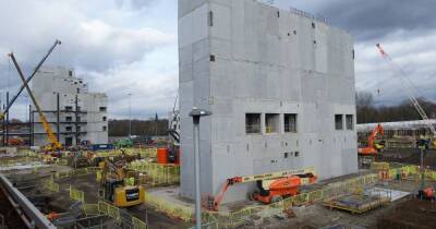 Going up in the world: Pictures show east Manchester's new £350m music venue taking shape - manchestereveningnews.co.uk - Britain - Manchester - Usa