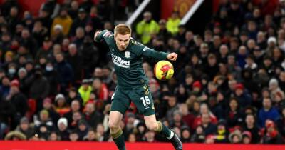 Jadon Sancho - Gary Lineker - David De-Gea - Anthony Taylor - Isaiah Jones - Duncan Watmore - David de Gea reacts to Middlesbrough's controversial equaliser vs Manchester United in FA Cup - manchestereveningnews.co.uk - Manchester -  Leicester -  Sancho - county Taylor