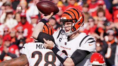 Andy Lyons - Kevin C.Cox - Bengals' Joe Burrow recalls earliest Super Bowl memory - foxnews.com - Florida - Los Angeles - state Arizona - state Kansas - state Iowa -  Baltimore -  Cincinnati - county Holmes