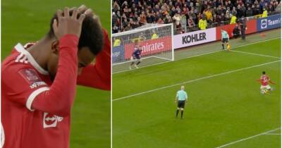 Anthony Elanga misses crucial spot-kick as Man Utd are knocked out of FA Cup