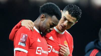 Cristiano Ronaldo - Ralf Rangnick - Jadon Sancho - Anthony Elanga - Aaron Connolly - Isaiah Jones - Duncan Watmore - Matt Crooks - Manchester United dumped out of FA Cup after penalty shootout loss to Middlesbrough - rte.ie - Manchester -  Sancho