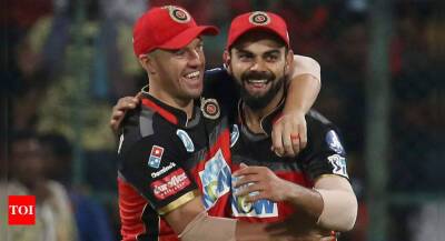 AB de Villiers's first impression of Virat Kohli was of a 'cocky youngster' - timesofindia.indiatimes.com - South Africa - India -  Bangalore