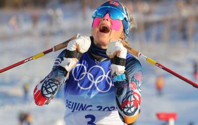 Therese Johaug - Norway's Therese Johaug wins first gold of Beijing Winter Olympics - beinsports.com - Norway - Beijing