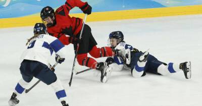 Sarah Fillier - Olympics-Ice hockey-Fillier sparks Canada to a Finland rout - msn.com - Finland - Switzerland - Usa - Canada - Beijing