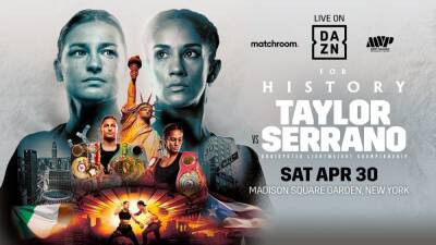 Jake Paul - Eddie Hearn - Katie Taylor - Amanda Serrano - Katie Taylor vs Amanda Serrano: Betting, Tickets, Jake Paul, Fight Card and More - givemesport.com