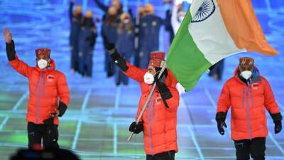 Skier Arif Khan Leads Out Indian Contingent At Beijing Winter Olympics Opening Ceremony - sports.ndtv.com - Britain - Usa - China - Beijing - India - region Xinjiang - county Valley