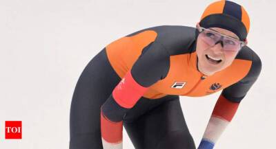 Isabelle Weidemann - Winter Olympics: Dutch speedskater Schouten wins gold in women's 3000m - timesofindia.indiatimes.com - Netherlands - Italy - Canada