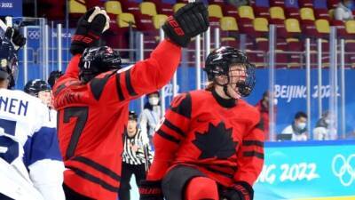 Sarah Fillier - Sarah Fillier's offensive blitz continues to lift Canadian women's hockey team in Beijing - cbc.ca - Finland - Canada - Beijing