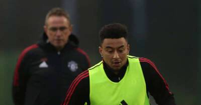 Manchester United manager Ralf Rangnick wanted Jesse Lingard to play vs Middlesbrough