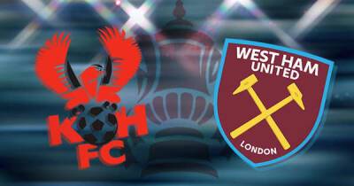 Kidderminster vs West Ham live stream: How can I watch FA Cup game live on TV in UK today?