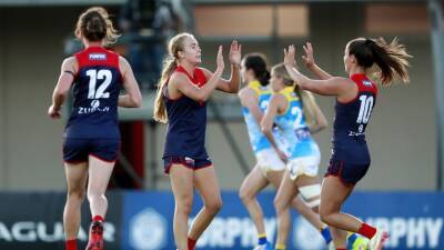 Brisbane Lions beat Collingwood by 24 points, Melbourne defeats Gold Coast by two goals in AFLW round five