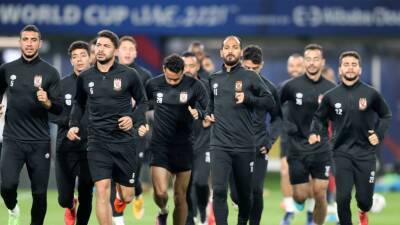Al Ahly train in Abu Dhabi ahead of Fifa Club World Cup clash with Monterrey - in pictures