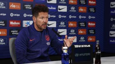 Simeone: "Recuerdo cuando Xavi decía que el fútbol del Atlético no era para los equipos grandes"