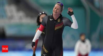 German Pechstein becomes oldest female Winter Olympian at 49