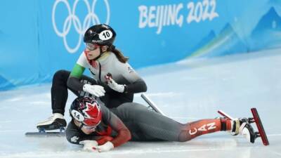 Penalty costs Canada's mixed short track relay team an Olympic medal - cbc.ca - Netherlands - Italy - Canada - China - Beijing - Hungary