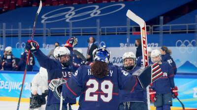 U.S. Women's hockey team dominates Russian Olympic Committee, now 2-0 in Beijing - espn.com - Russia - Finland - Switzerland - Usa - Canada - Beijing
