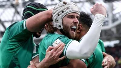 Alun Wyn Jones - Wayne Pivac - Andrew Conway - Garry Ringrose - Six Nations: Ireland hammer sorry Wales 29-7 in one-sided opener - bbc.com - Scotland - Ireland -  Dublin