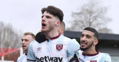 Declan Rice - Ham United - Jarrod Bowen - 'Massive respect' - Declan Rice makes Kidderminster admission as West Ham scrape through in FA Cup - msn.com