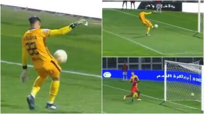 Craziest own goal ever? The wild moment Moroccan goalkeeper smashed the ball into his own net