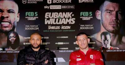 Chris Eubank-Junior - Liam Williams - Chris Eubank Jr v Liam Williams start time, TV channel and live stream information - msn.com - Britain