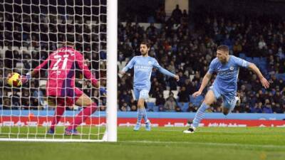 Mahrez double as Man City crush Fulham to reach FA Cup fifth round