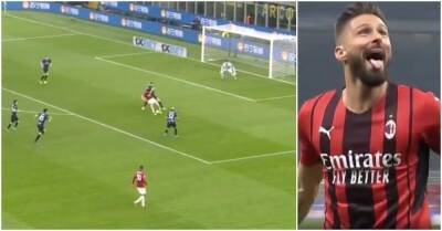 Ivan Perisic - Olivier Giroud - Inter 1-2 AC Milan: Olivier Giroud scores lovely winning goal to shake up Serie A title race - givemesport.com