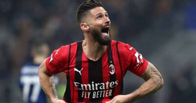 Watch: AC Milan star Giroud hits dramatic late double vs Inter to win Milan derby - msn.com - France
