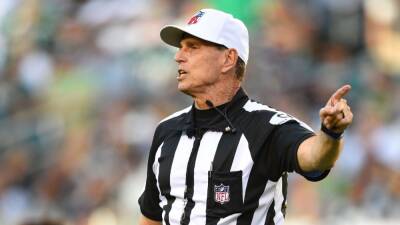Referee Tony Corrente among eight NFL officials retiring after 2021 season